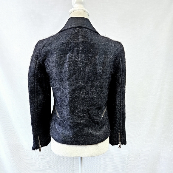 Marc by Marc Jacobs Oda Mae Stripe Wool Jacket - Picture 11 of 15